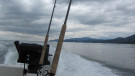 End of a long day on the water